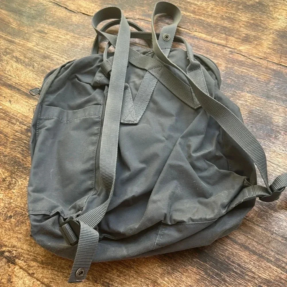 Fjallraven Kanken Backpack grey full size
